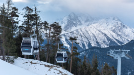 ТАСС: На горнолыжном курорте «Архыз» построят две новые канатные дороги