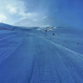 The ski season in Elbrs ATRC is going on for already more than half a year