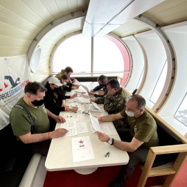 Самый высокогорный Диктант Победы написали на Эльбрусе