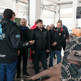 Делегация АО «КСК» ознакомилась с инфраструктурой зоны катания «Три долины»