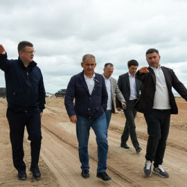 Сергей Назаров оценил ход строительства Каспийского прибрежного кластера в Дагестане