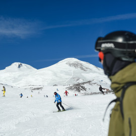 Эльбрус принял полмиллиона туристов в зимнем сезоне 