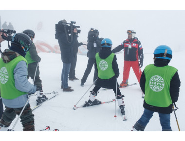 На ВТРК «Ведучи» пройдут первые горнолыжные уроки «Лыжи зовут!»