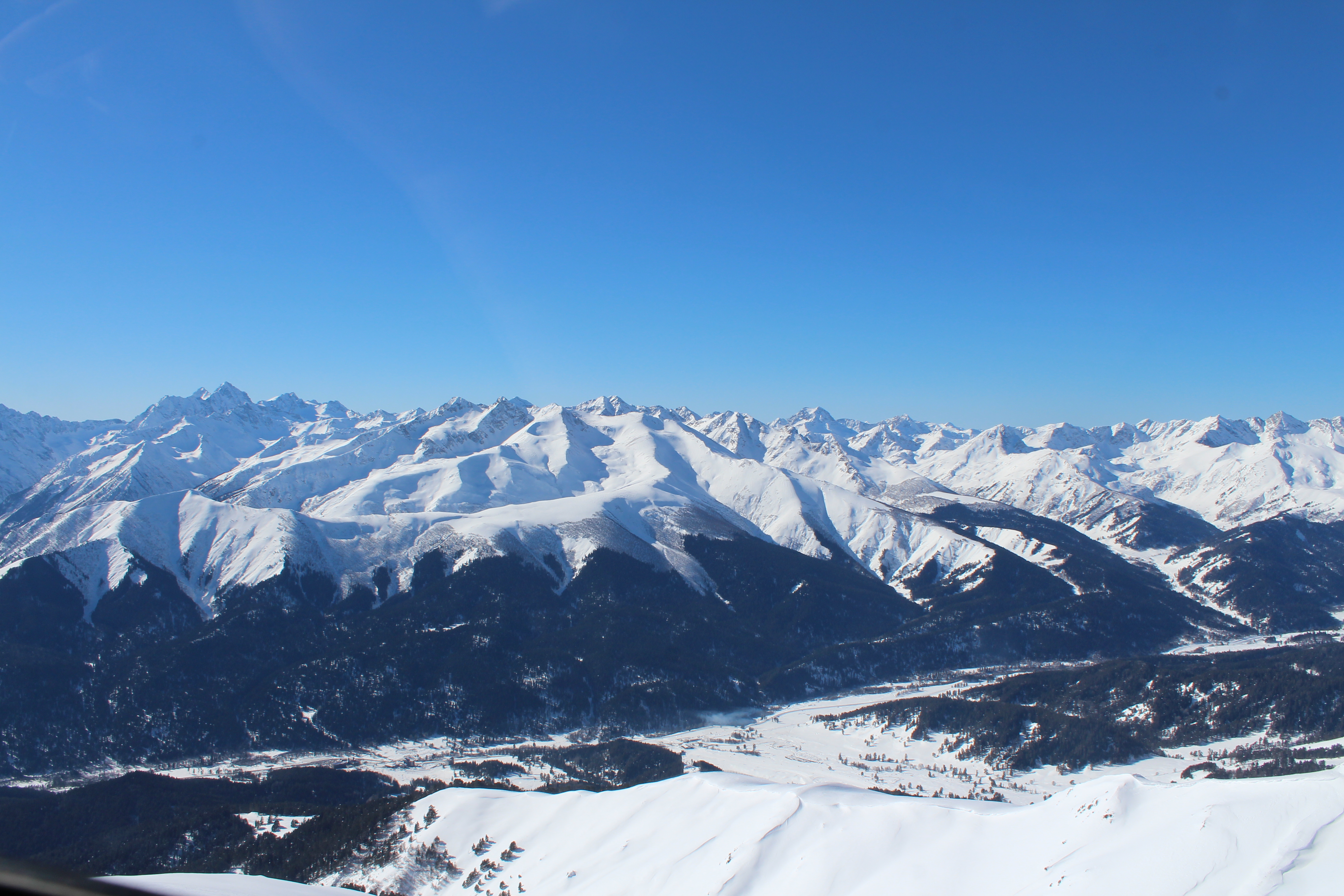 Панорама Архыз снежный